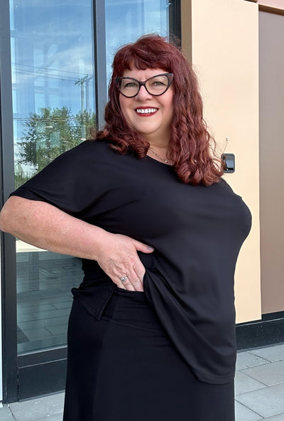Maxi Skirt - Black Bamboo