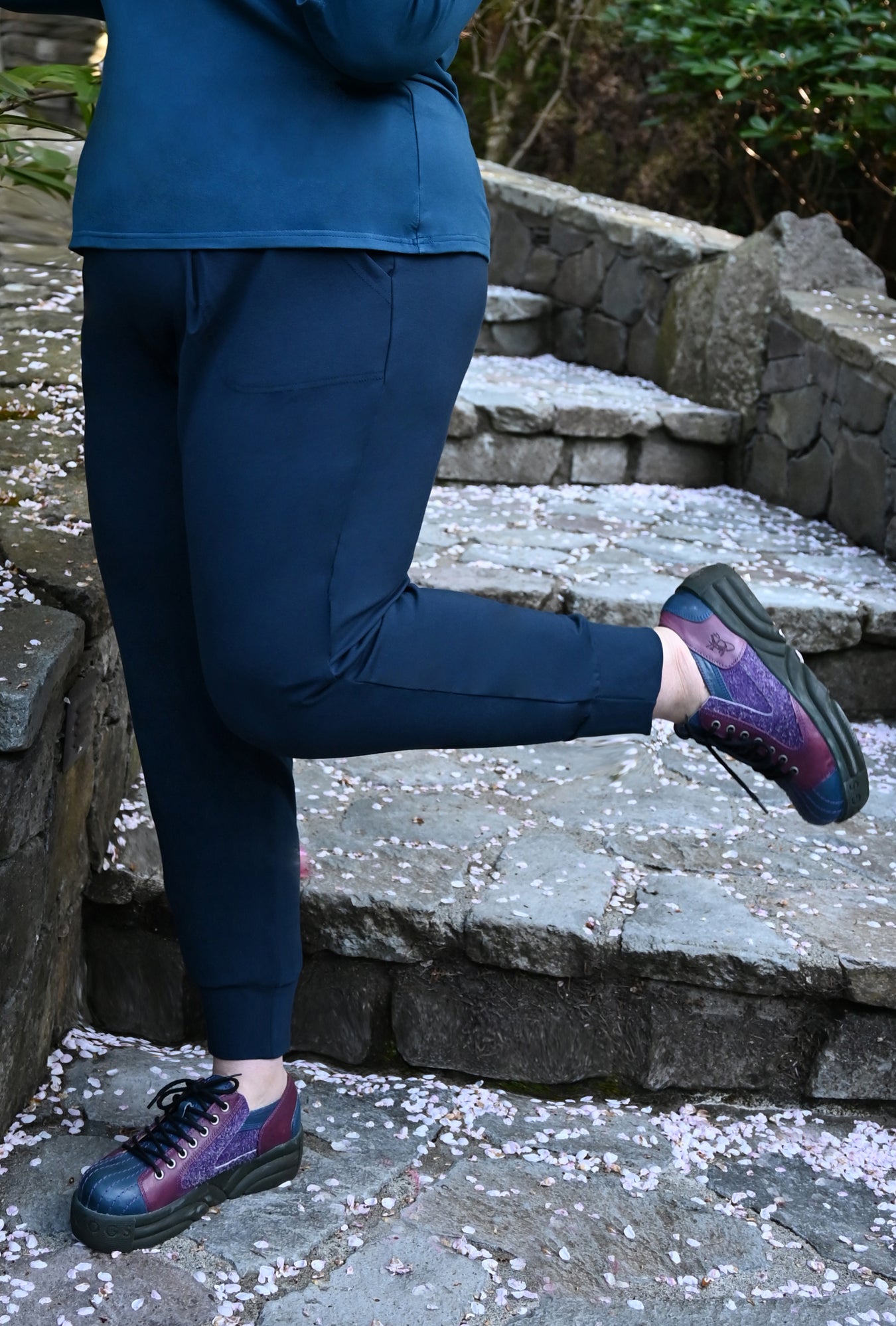 Jazzy Jogger - Navy Bamboo