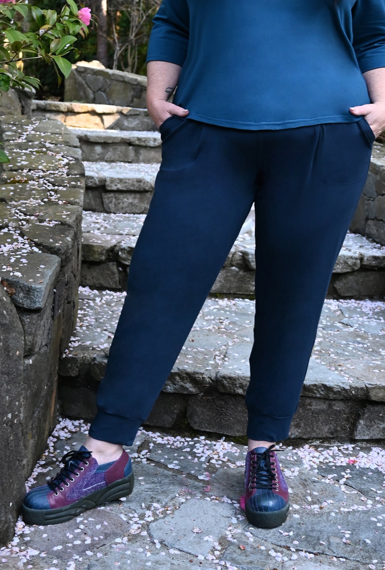 Jazzy Jogger - Navy Bamboo