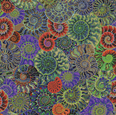 Joan Dress - Ammonite - Cotton Print