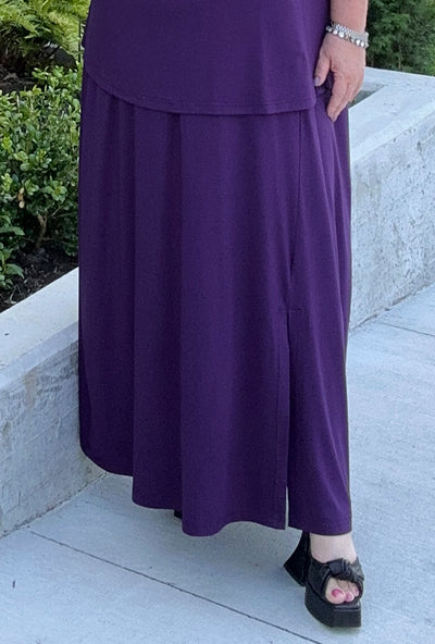 Maxi Skirt - Amethyst Bamboo