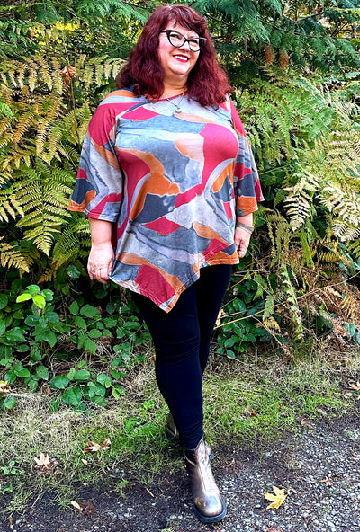 Prism Tunic - Mosaic Art