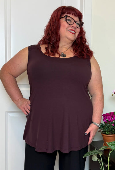 Clever Cami - Plum Bamboo