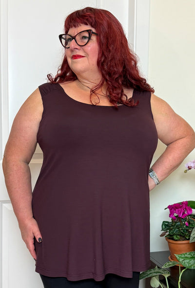 Clever Cami - Plum Bamboo