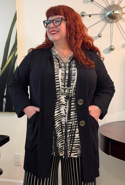 Aria Jacket - Black Bamboo