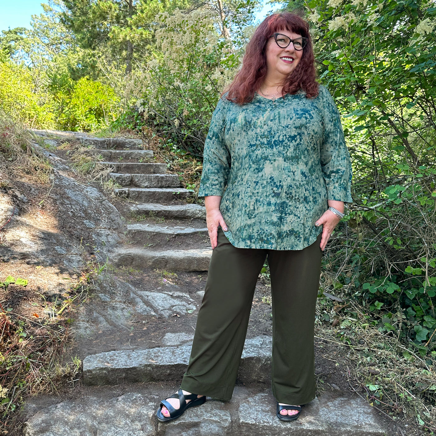Market Tunic - Forest Shade