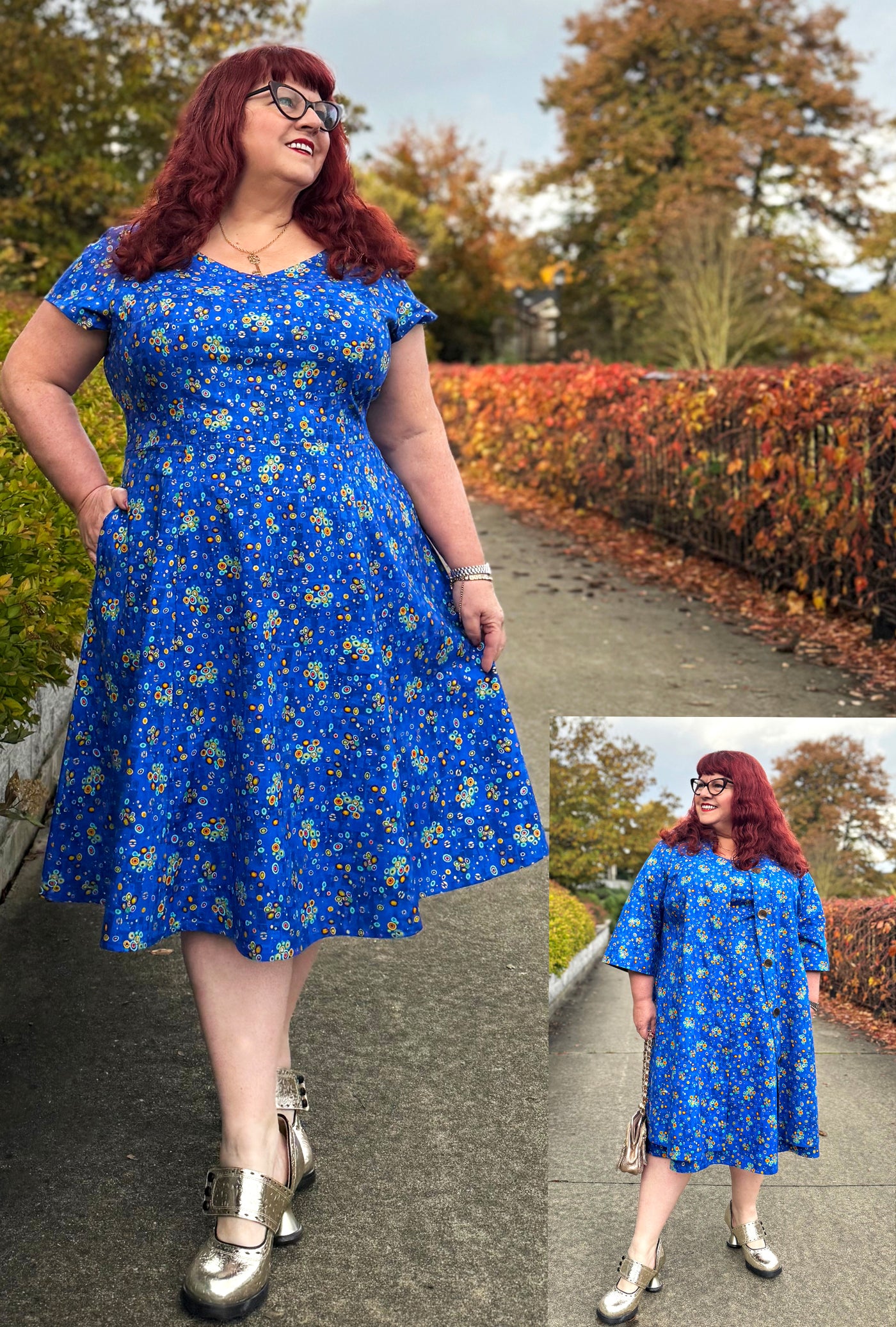 Yvonne  - Hypdotic - Abstract Dot Dress