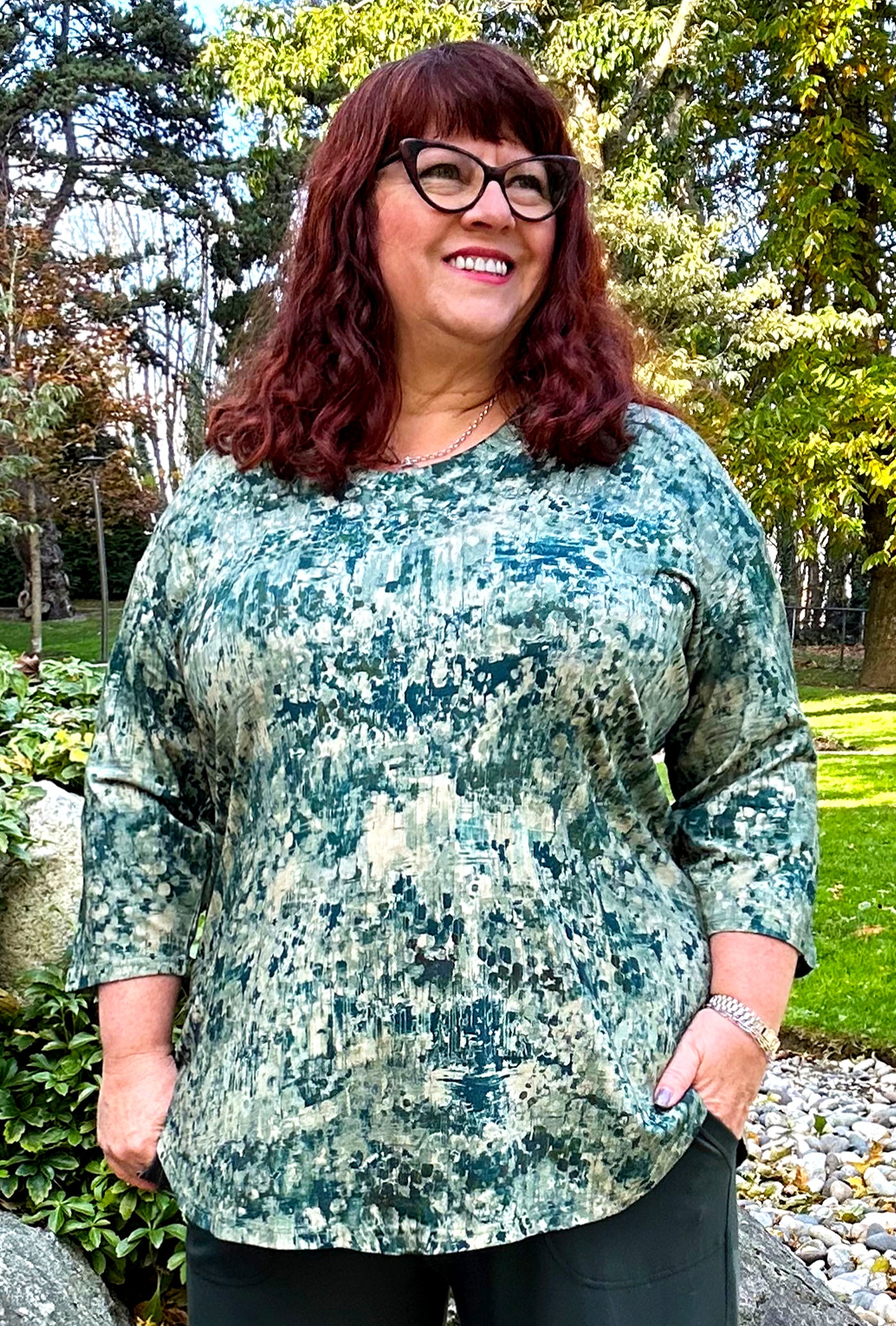 Market Tunic - Forest Shade