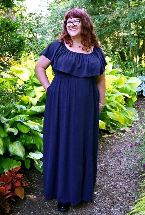 Meadow Maxi Dress - Midnight Bamboo