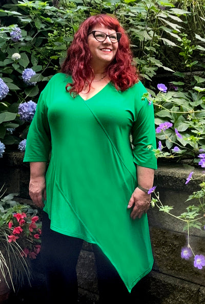 Direct Tunic - Emerald Bamboo