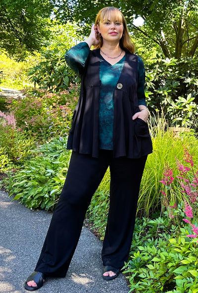 Recharge Vest - Black Bamboo
