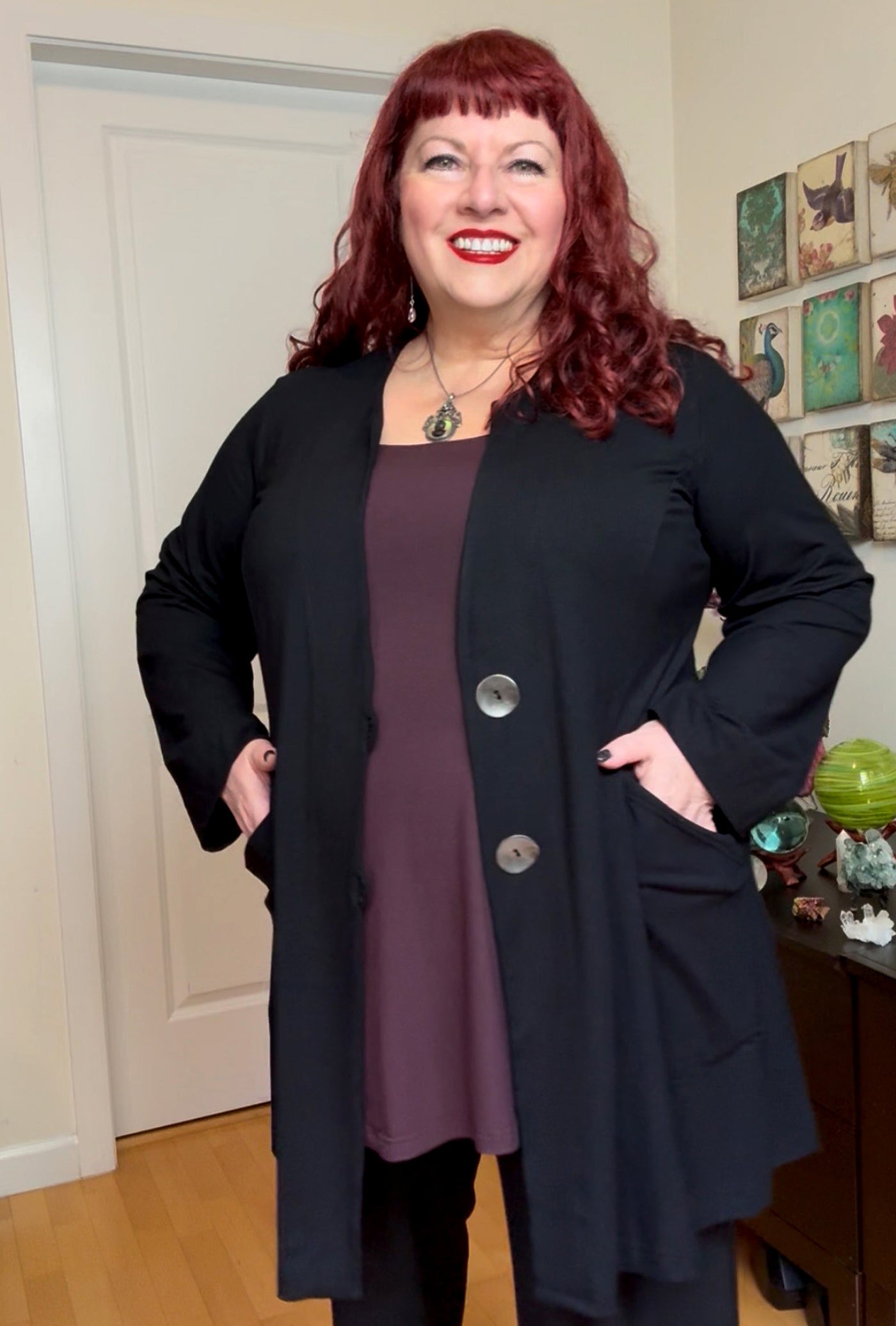 Aria Jacket - Black Bamboo
