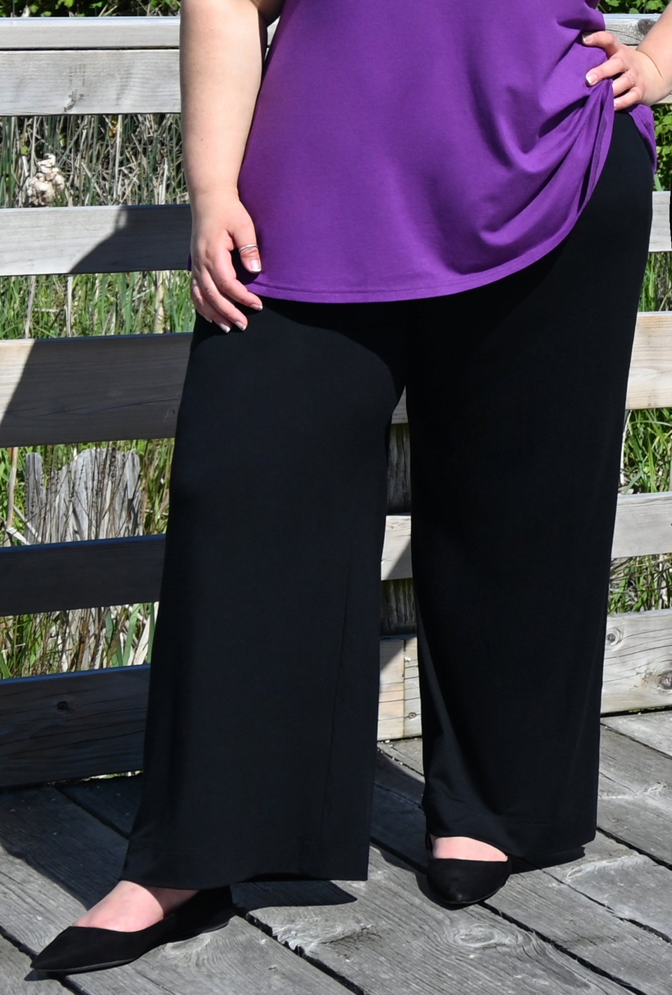 Serene Pant - Black Bamboo