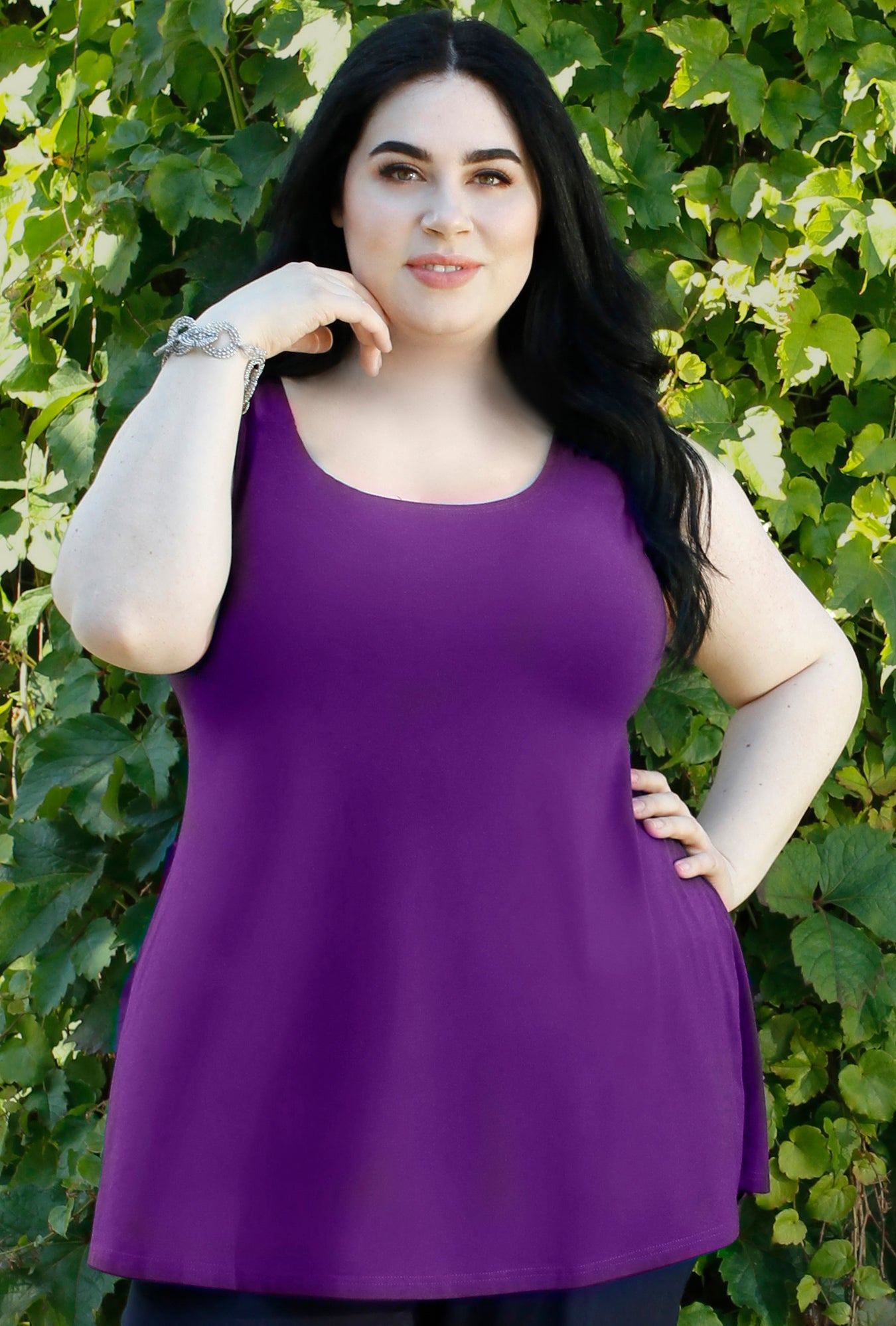 Clever Cami - Grape Bamboo
