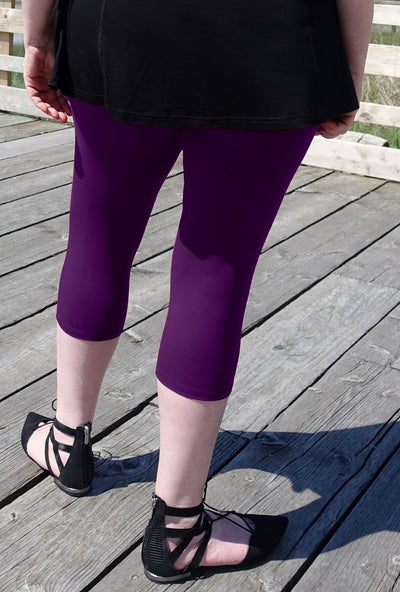 Cafe Legging - Amethyst Bamboo