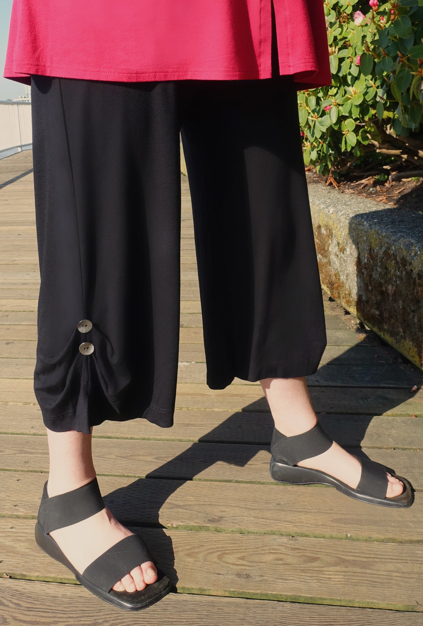 Pier Pant - Black Bamboo - only 1X left