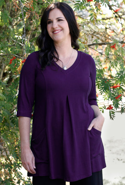 Playful Tunic - Amethyst Bamboo